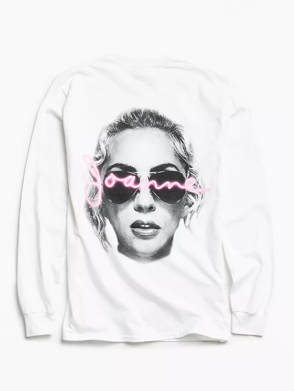 Lady Gaga Joanne Long Sleeve T-Shirt 100% Cotton Size Small